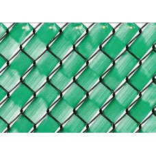 Лента для забора декоративная 55 мм*50 м. Зелёная