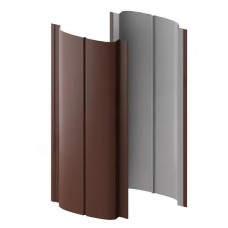 Штакетник металлический МП ELLIPSE-T 19х126 0,4мм прямой